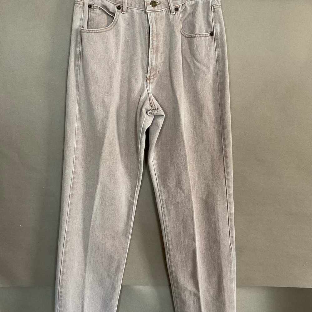 Calvin Klein sport. Jeans. Cream. Straight leg. Size 14